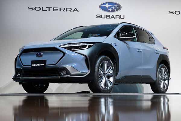  Subaru представила електричний <b>позашляховик</b> Solterra із пробігом 460 кілометрів на одному заряді 