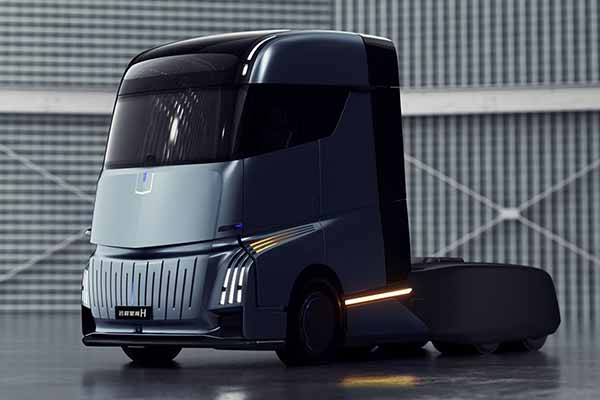 Geely Farizon Auto представив концепт електричної вантажівки Homtruck, вихід запланований на 2024 рік