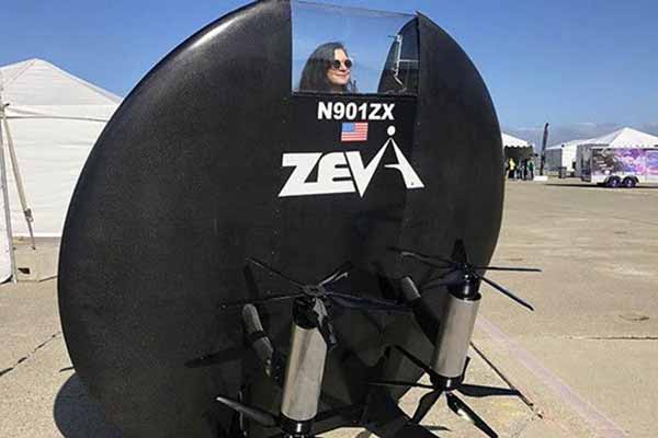 Електрична літальна тарілка ZEVA Aero