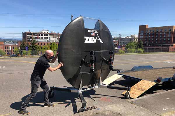 Електрична літальна тарілка ZEVA Aero