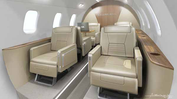 Літак з унікальною аеродинамікою Celera 500L зробить приватну авіацію