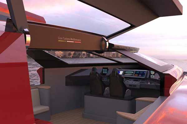 Розкішна суперяхта, натхненна суперкарами Розкішна суперяхта, натхненна суперкарами