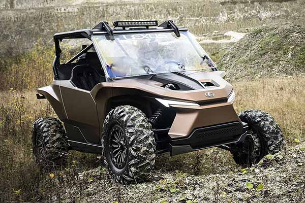 Lexus представив концепт позашляховика - баггі ROV з водневим двигуном