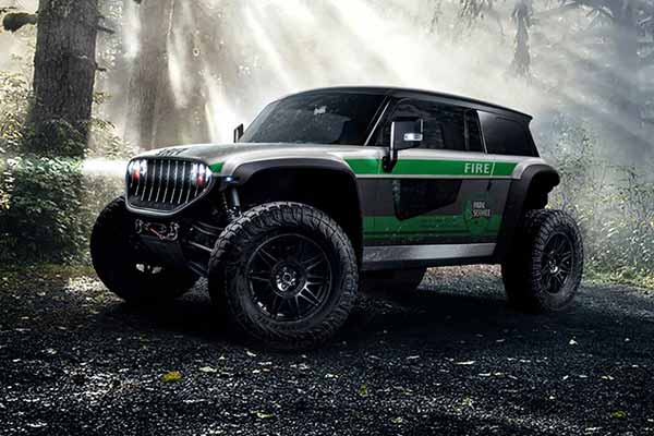 електричний чотириколісний позашляховик Brawley UTV