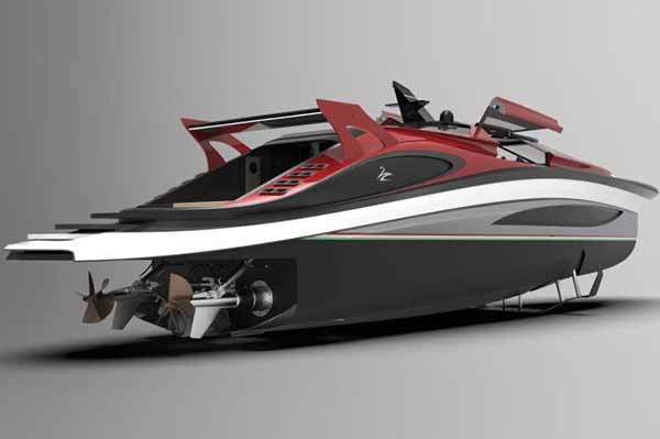 Розкішна суперяхта, натхненна суперкарами Розкішна суперяхта, натхненна суперкарами