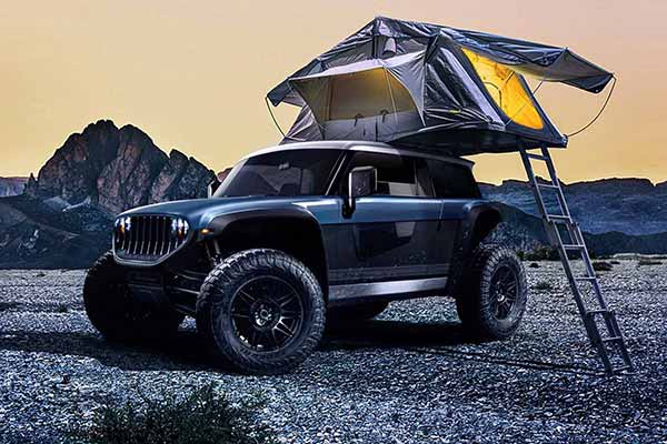 електричний чотириколісний позашляховик Brawley UTV