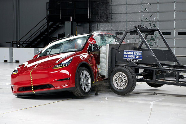 Електромобіль Tesla Model Y отримав найвищий безпековий рейтинг