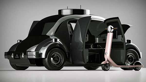 безпілотний «автомобіль – кімната» Alpha Room