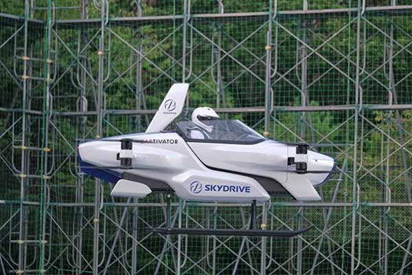  Токійська компанія SkyDrive представила надкомпактний літальний апарат у Лас-Вегасі 