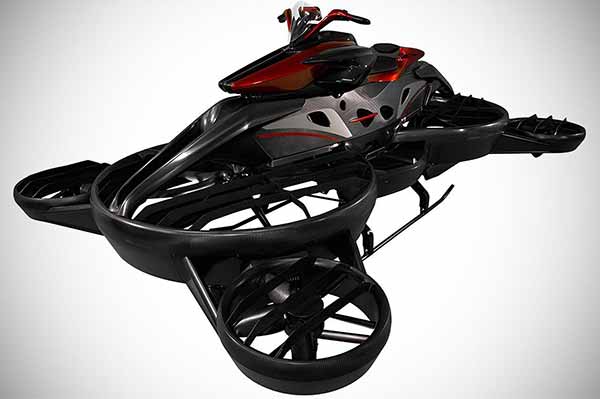  Літаючий мотоцикл Xturismo, буде випущений обмеженим тиражем 200 одиниць за ціною 777 тисяч доларів <b>США</b> 