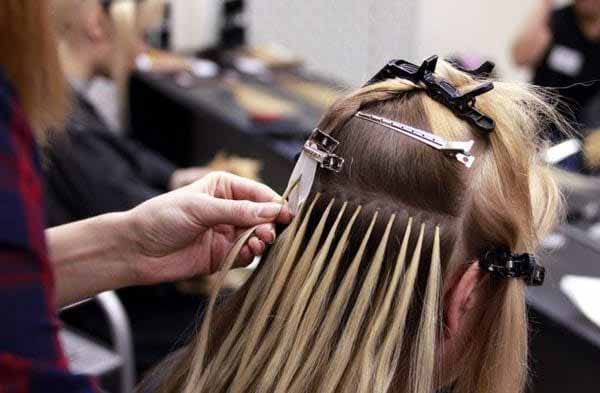 наращивания волос