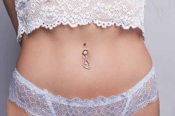 пирсинг пупка