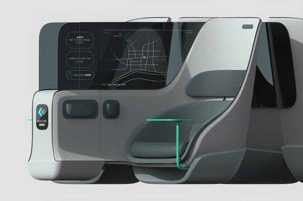 Безпілотний транспорт для спільного використання пасажирами