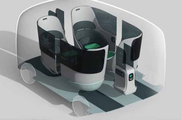 Безпілотний транспорт для спільного використання пасажирами