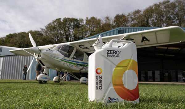 Перший політ безпілотника на синтетичному паливі