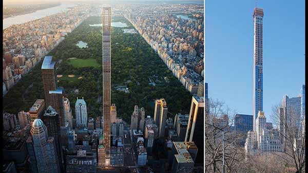 Найтонший у світі хмарочос Steinway Tower