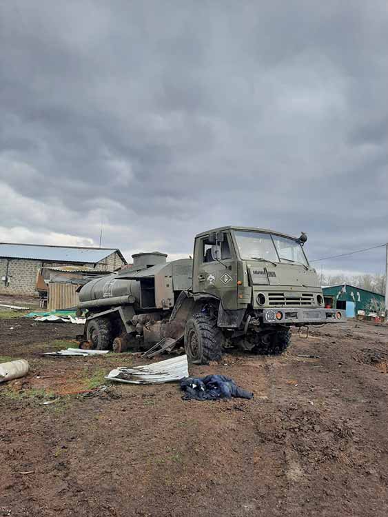 розбита військова техніка російських окупантів під Харковом
