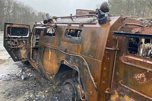 Розбиті росіяни на Чернігівщини