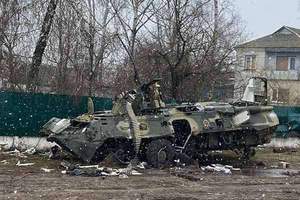 Розбиті росіяни на Чернігівщини