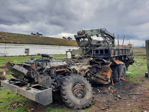 розбита військова техніка російських окупантів під Харковом