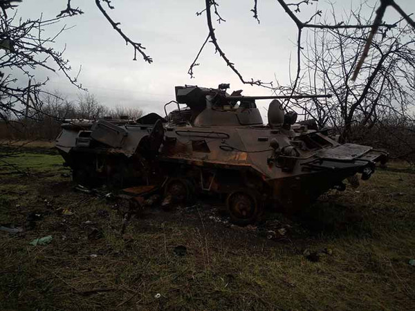 розбита військова техніка російських окупантів під Харковом