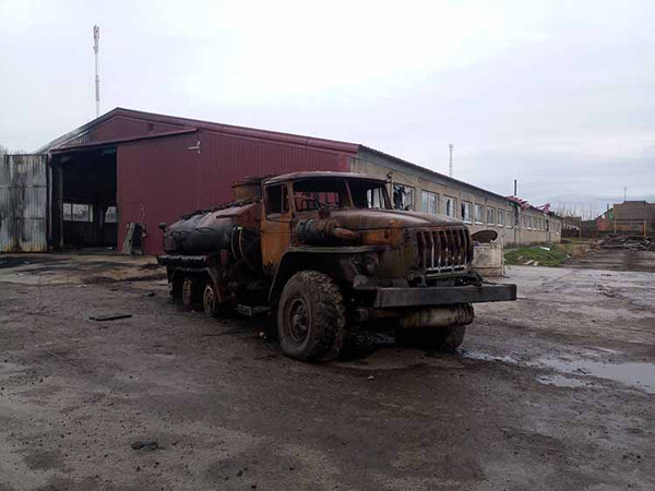 розбита військова техніка російських окупантів під Харковом