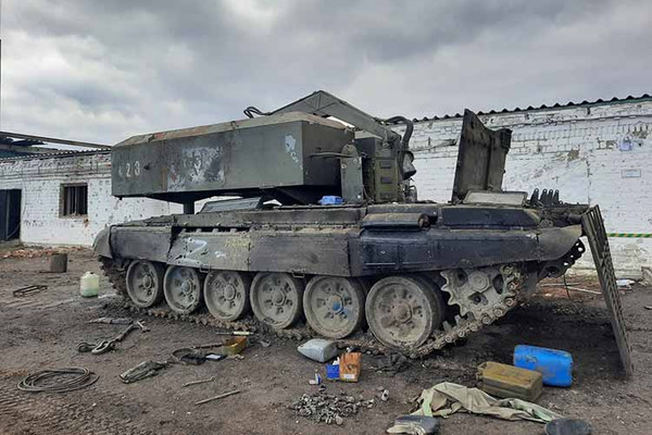 розбита військова техніка російських окупантів під Харковом