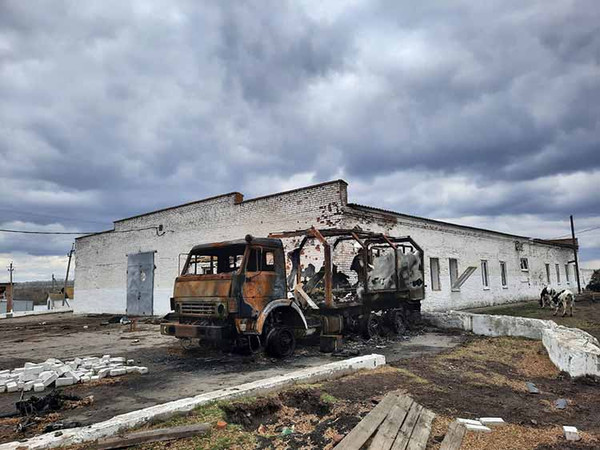 розбита військова техніка російських окупантів під Харковом