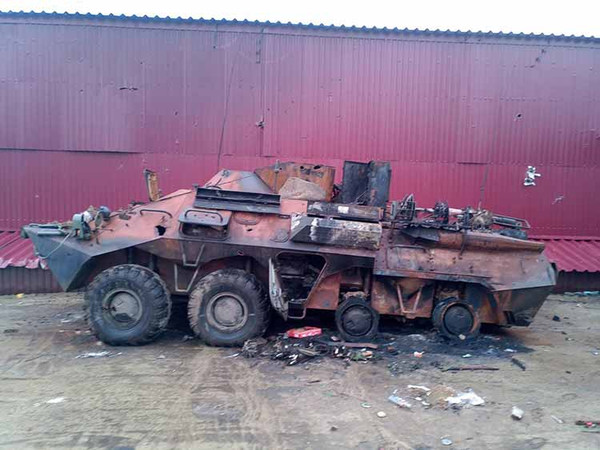 розбита військова техніка російських окупантів під Харковом