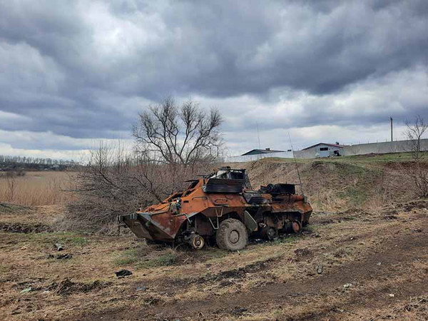 розбита військова техніка російських окупантів під Харковом