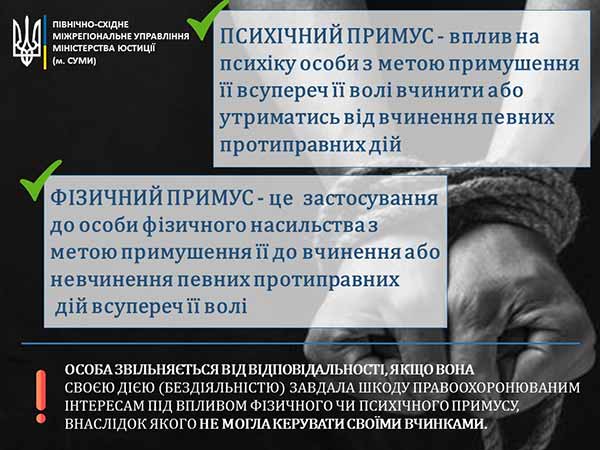 Фізичний або психічний примус