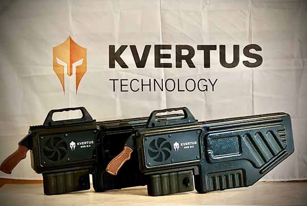 Противодронова рушниця від української компанії Kvertus Technology