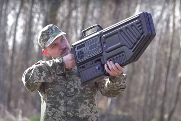 Противодронова рушниця від української компанії Kvertus Technology