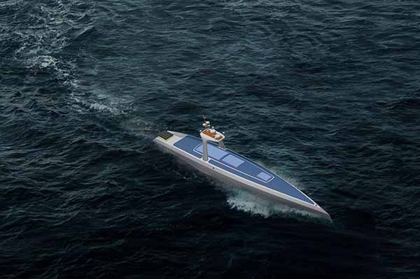 автономне судно зі штучним інтелектом великої дальності Oceanus