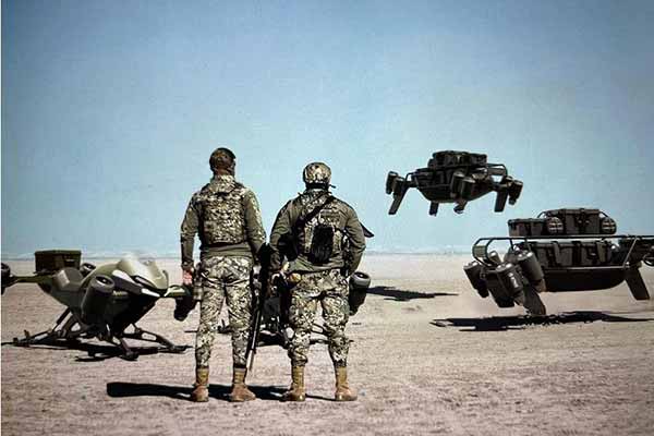 літаючий мотоцикл Speeder