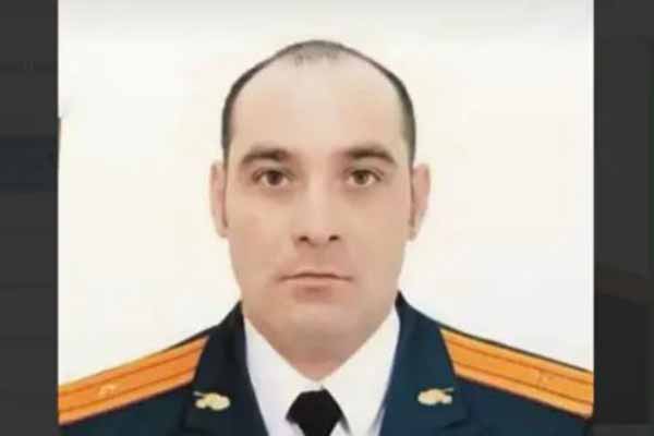 командир танкового батальйону майор Тархан Хордаєв