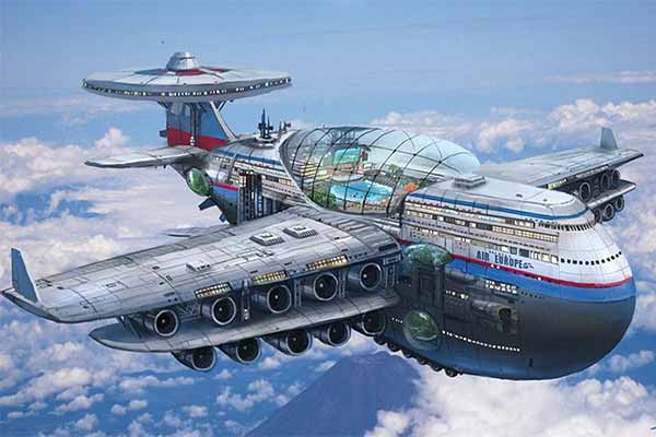 Sky Cruise - літаючий готель з ядерними двигунами