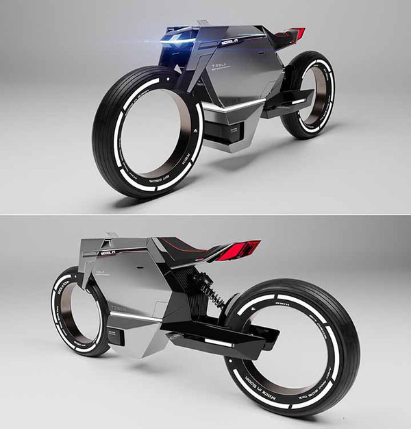 електромотоцикл Tesla