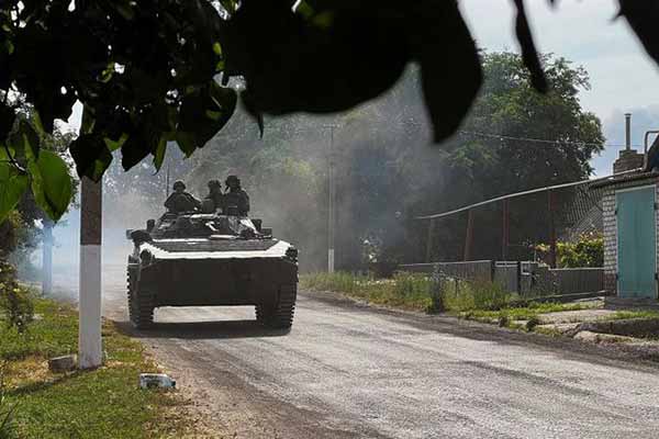 росіяни намагаються наступати на Донбасі