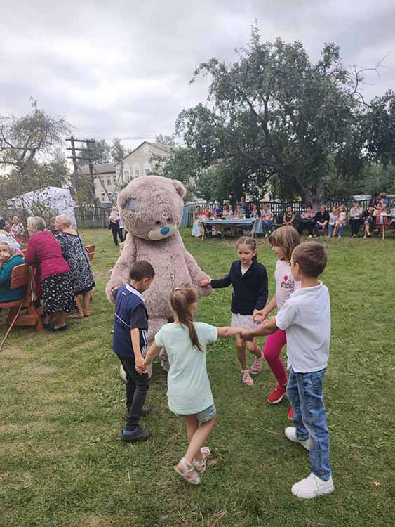 Благодійний тур Гребінківщиною: «З вірою у Перемогу» в Кулажинцях