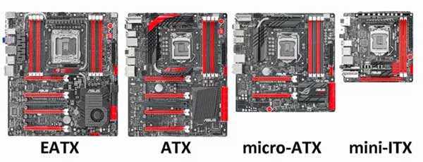 Форм-фактори материнок.