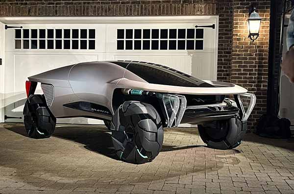 Delorean створила божевільний концепт Omega 2040
