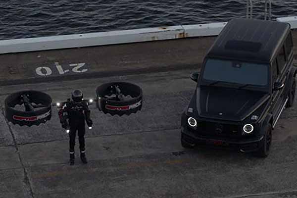 CopterPack Gen 2 - ранцевий електричний вертоліт з системою автопілота