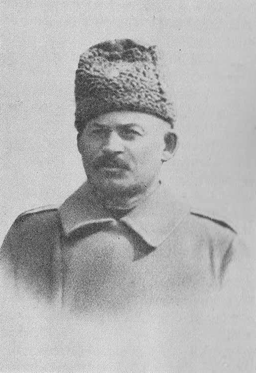 Євген Мєшковський на фронті, 1917 р. в ранзі капітана генштабу-1