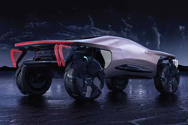 Delorean створила божевільний концепт Omega 2040