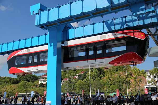 «небесний потяг» на магнітній підвісці