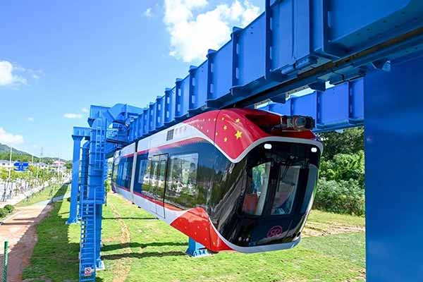 «небесний потяг» на магнітній підвісці