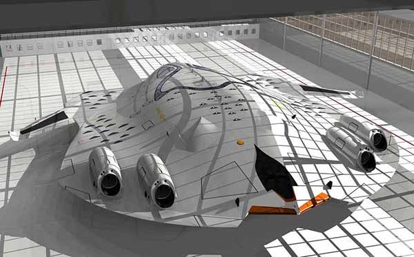 HSP «Magnavem» - екологічно чистий, надзвуковий літак HSP «Magnavem» - екологічно чистий, надзвуковий літак