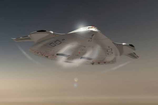 HSP «Magnavem» - екологічно чистий, надзвуковий літак HSP «Magnavem» - екологічно чистий, надзвуковий літак