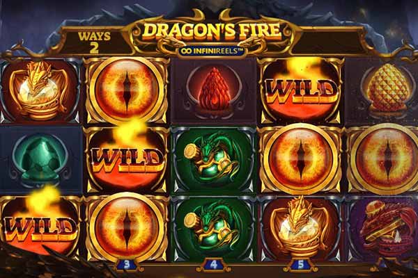 гральний автомат Dragon's Fire Infinireels